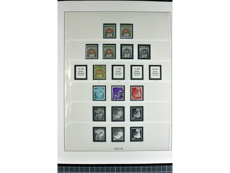 1850/2007, postfrische, ungebrauchte und gestempelte Sammlung mit allen Blocks, PAX, Dienst, Ämtern etc., oft in beiden Erhal