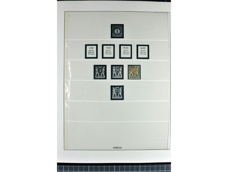 1850/2007, postfrische, ungebrauchte und gestempelte Sammlung mit allen Blocks, PAX, Dienst, Ämtern etc., oft in beiden Erhal