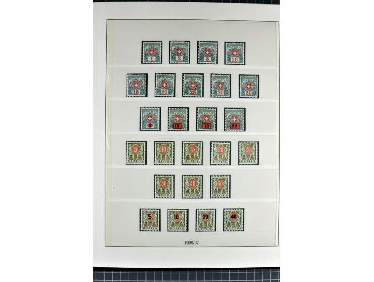 1850/2007, postfrische, ungebrauchte und gestempelte Sammlung mit allen Blocks, PAX, Dienst, Ämtern etc., oft in beiden Erhal