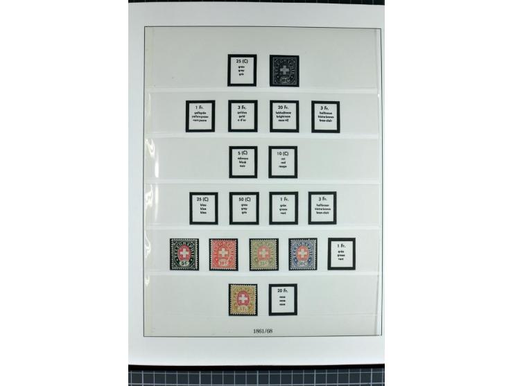 1850/2007, postfrische, ungebrauchte und gestempelte Sammlung mit allen Blocks, PAX, Dienst, Ämtern etc., oft in beiden Erhal
