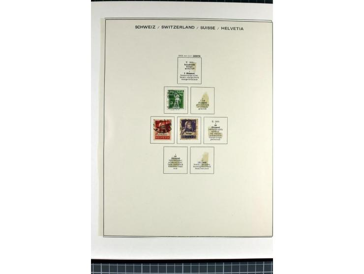 1850/2007, postfrische, ungebrauchte und gestempelte Sammlung mit allen Blocks, PAX, Dienst, Ämtern etc., oft in beiden Erhal