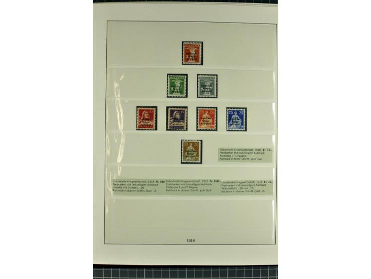 1850/2007, postfrische, ungebrauchte und gestempelte Sammlung mit allen Blocks, PAX, Dienst, Ämtern etc., oft in beiden Erhal