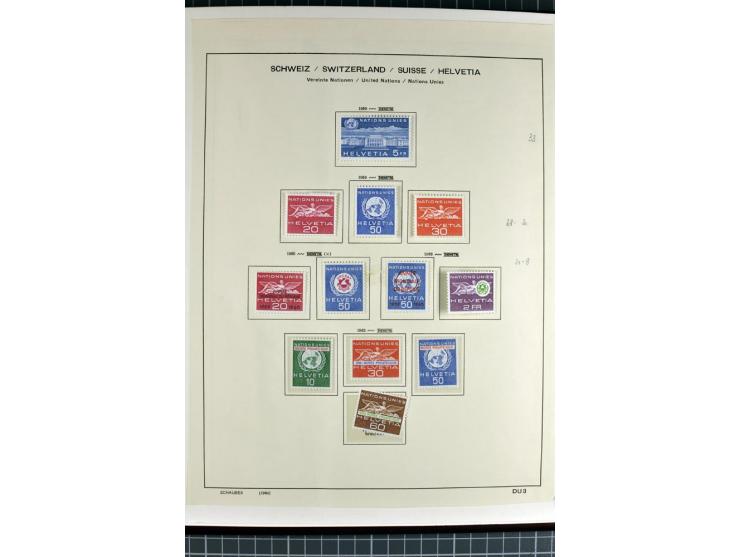 1850/2007, postfrische, ungebrauchte und gestempelte Sammlung mit allen Blocks, PAX, Dienst, Ämtern etc., oft in beiden Erhal
