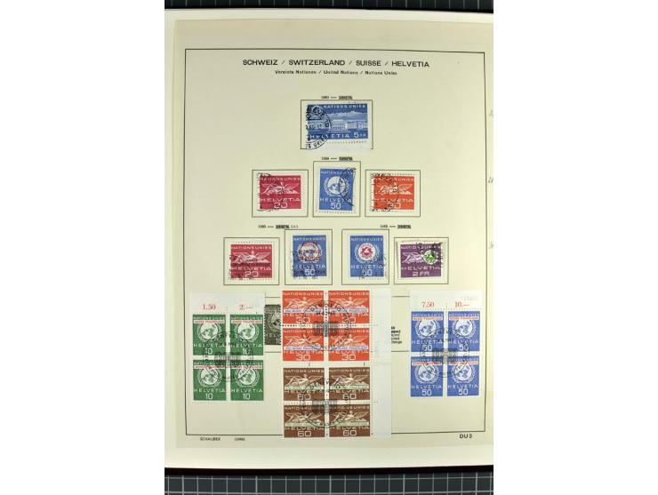 1850/2007, postfrische, ungebrauchte und gestempelte Sammlung mit allen Blocks, PAX, Dienst, Ämtern etc., oft in beiden Erhal