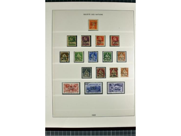 1850/2007, postfrische, ungebrauchte und gestempelte Sammlung mit allen Blocks, PAX, Dienst, Ämtern etc., oft in beiden Erhal