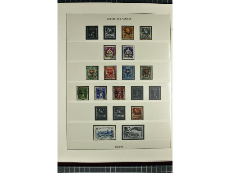 1850/2007, postfrische, ungebrauchte und gestempelte Sammlung mit allen Blocks, PAX, Dienst, Ämtern etc., oft in beiden Erhal