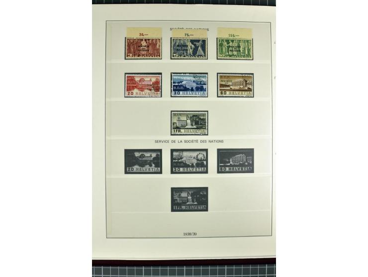 1850/2007, postfrische, ungebrauchte und gestempelte Sammlung mit allen Blocks, PAX, Dienst, Ämtern etc., oft in beiden Erhal