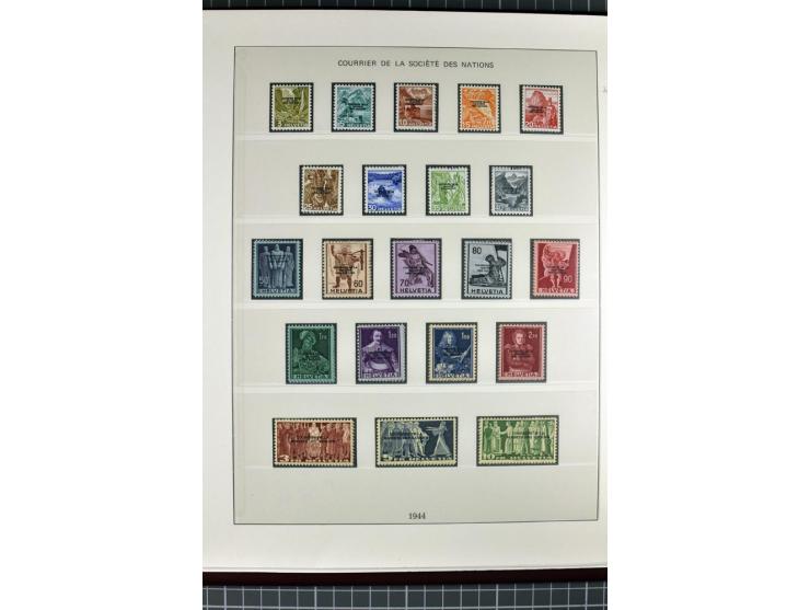 1850/2007, postfrische, ungebrauchte und gestempelte Sammlung mit allen Blocks, PAX, Dienst, Ämtern etc., oft in beiden Erhal