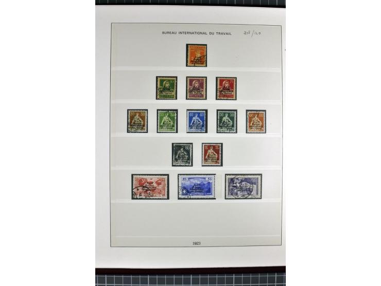 1850/2007, postfrische, ungebrauchte und gestempelte Sammlung mit allen Blocks, PAX, Dienst, Ämtern etc., oft in beiden Erhal