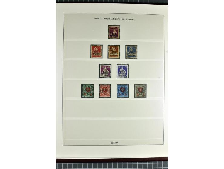 1850/2007, postfrische, ungebrauchte und gestempelte Sammlung mit allen Blocks, PAX, Dienst, Ämtern etc., oft in beiden Erhal