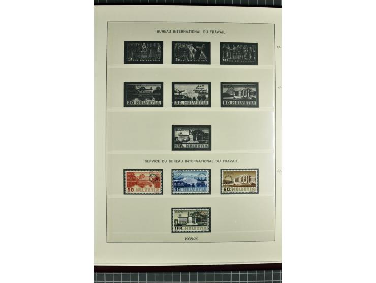 1850/2007, postfrische, ungebrauchte und gestempelte Sammlung mit allen Blocks, PAX, Dienst, Ämtern etc., oft in beiden Erhal