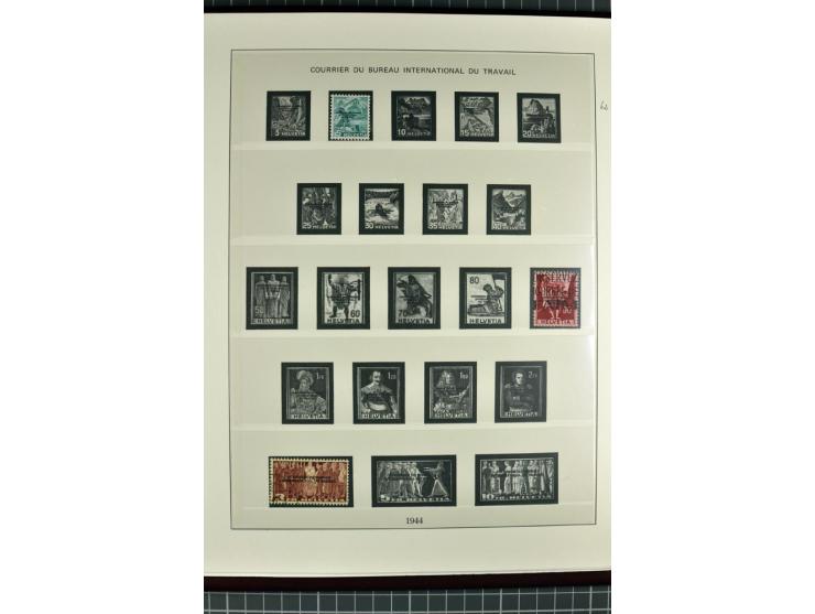 1850/2007, postfrische, ungebrauchte und gestempelte Sammlung mit allen Blocks, PAX, Dienst, Ämtern etc., oft in beiden Erhal