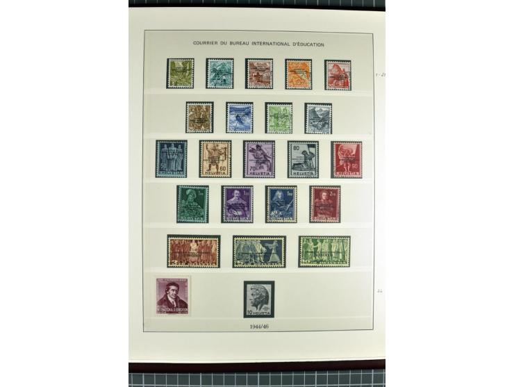 1850/2007, postfrische, ungebrauchte und gestempelte Sammlung mit allen Blocks, PAX, Dienst, Ämtern etc., oft in beiden Erhal