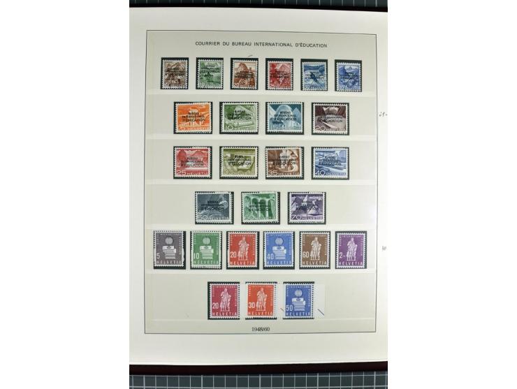 1850/2007, postfrische, ungebrauchte und gestempelte Sammlung mit allen Blocks, PAX, Dienst, Ämtern etc., oft in beiden Erhal