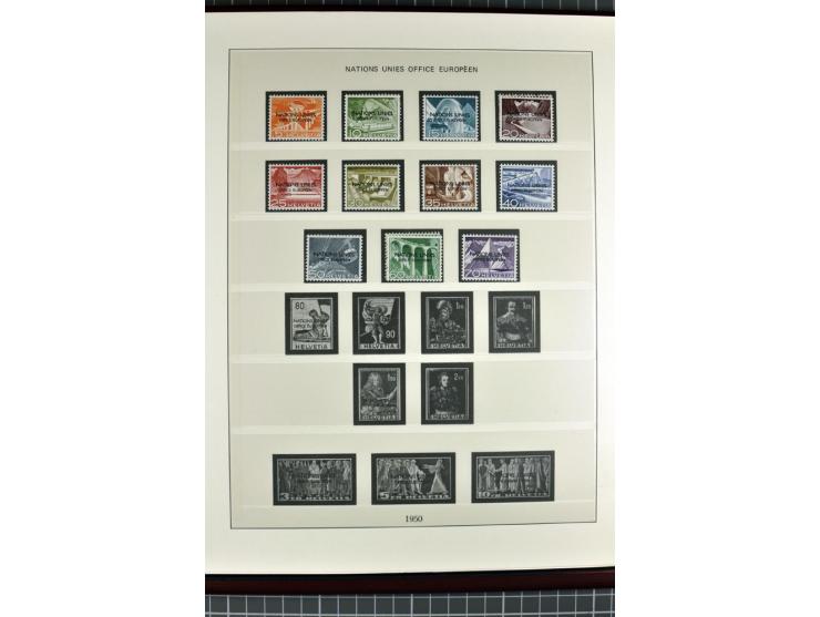 1850/2007, postfrische, ungebrauchte und gestempelte Sammlung mit allen Blocks, PAX, Dienst, Ämtern etc., oft in beiden Erhal