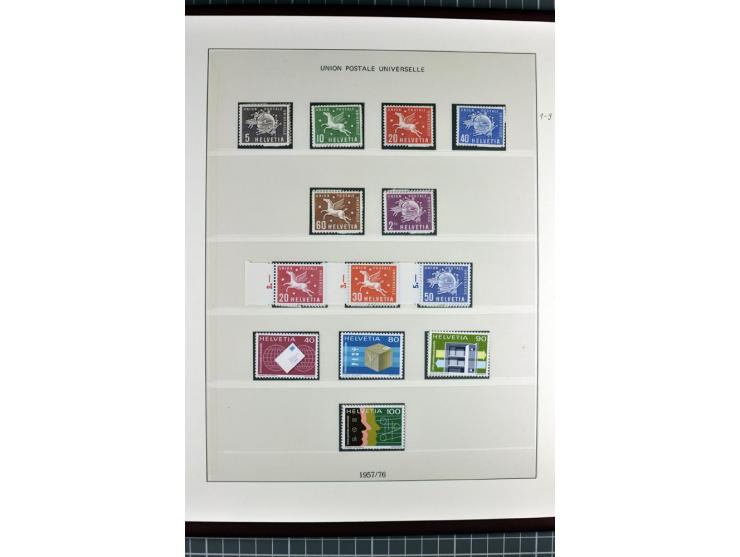 1850/2007, postfrische, ungebrauchte und gestempelte Sammlung mit allen Blocks, PAX, Dienst, Ämtern etc., oft in beiden Erhal