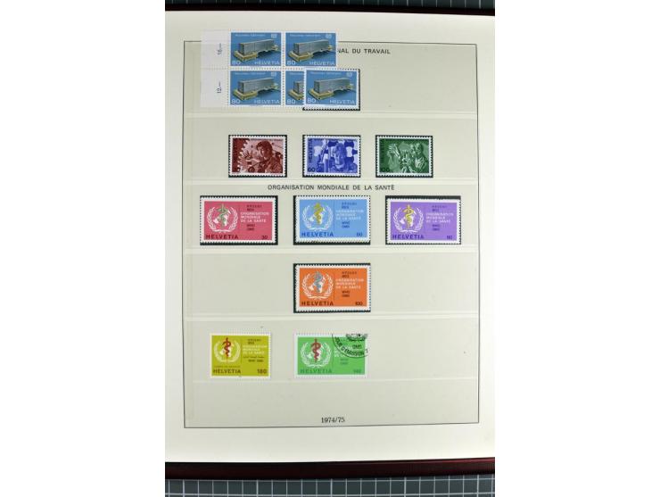 1850/2007, postfrische, ungebrauchte und gestempelte Sammlung mit allen Blocks, PAX, Dienst, Ämtern etc., oft in beiden Erhal