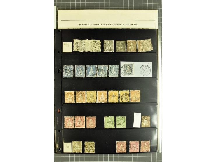 1850/2007, postfrische, ungebrauchte und gestempelte Sammlung mit allen Blocks, PAX, Dienst, Ämtern etc., oft in beiden Erhal