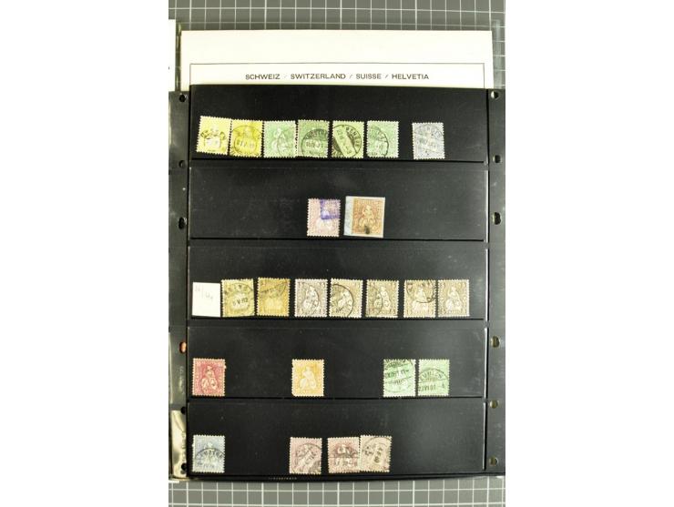 1850/2007, postfrische, ungebrauchte und gestempelte Sammlung mit allen Blocks, PAX, Dienst, Ämtern etc., oft in beiden Erhal