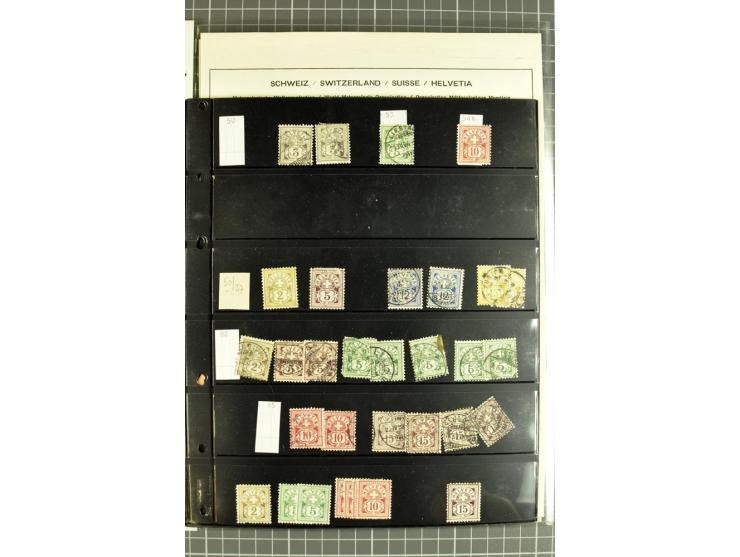 1850/2007, postfrische, ungebrauchte und gestempelte Sammlung mit allen Blocks, PAX, Dienst, Ämtern etc., oft in beiden Erhal