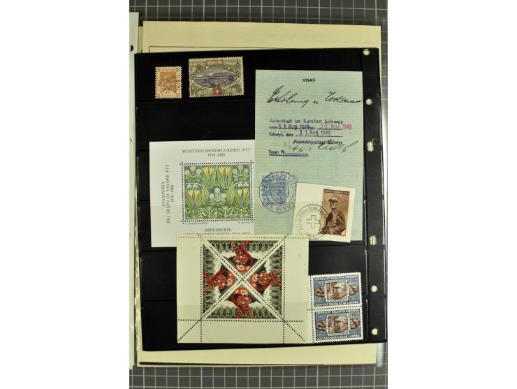 1850/2007, postfrische, ungebrauchte und gestempelte Sammlung mit allen Blocks, PAX, Dienst, Ämtern etc., oft in beiden Erhal