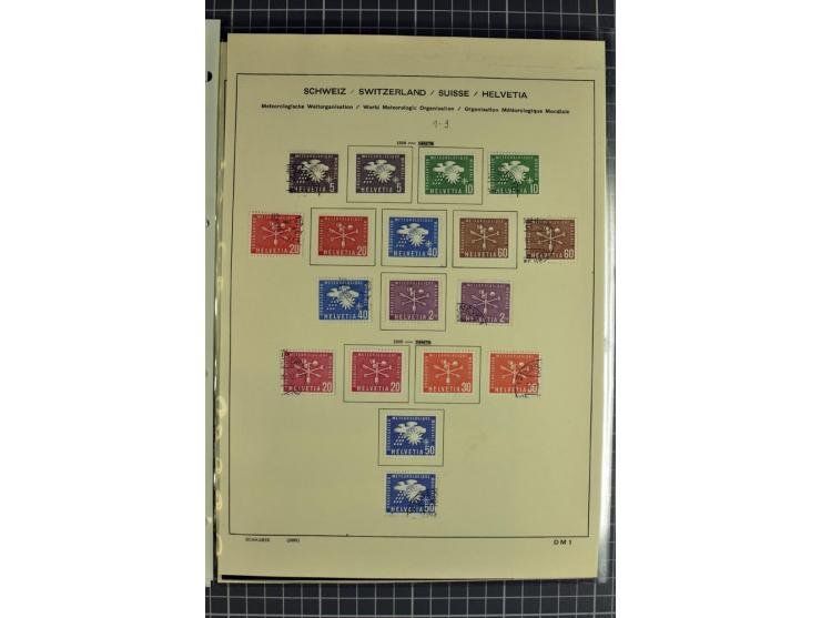 1850/2007, postfrische, ungebrauchte und gestempelte Sammlung mit allen Blocks, PAX, Dienst, Ämtern etc., oft in beiden Erhal