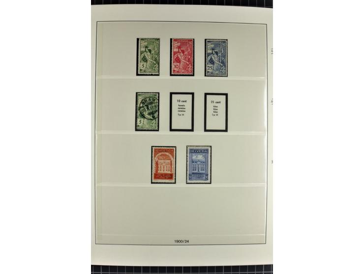 1850/2007, postfrische, ungebrauchte und gestempelte Sammlung mit allen Blocks, PAX, Dienst, Ämtern etc., oft in beiden Erhal