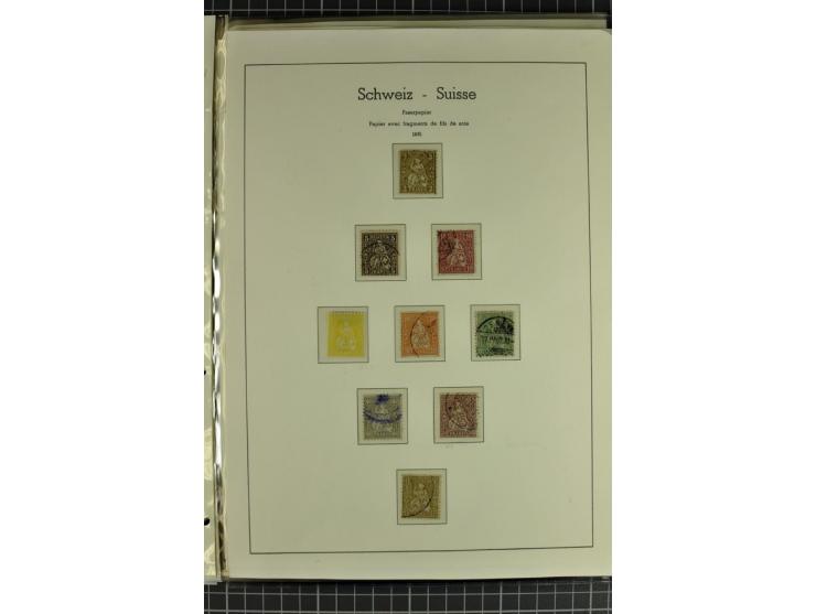 1850/2007, postfrische, ungebrauchte und gestempelte Sammlung mit allen Blocks, PAX, Dienst, Ämtern etc., oft in beiden Erhal