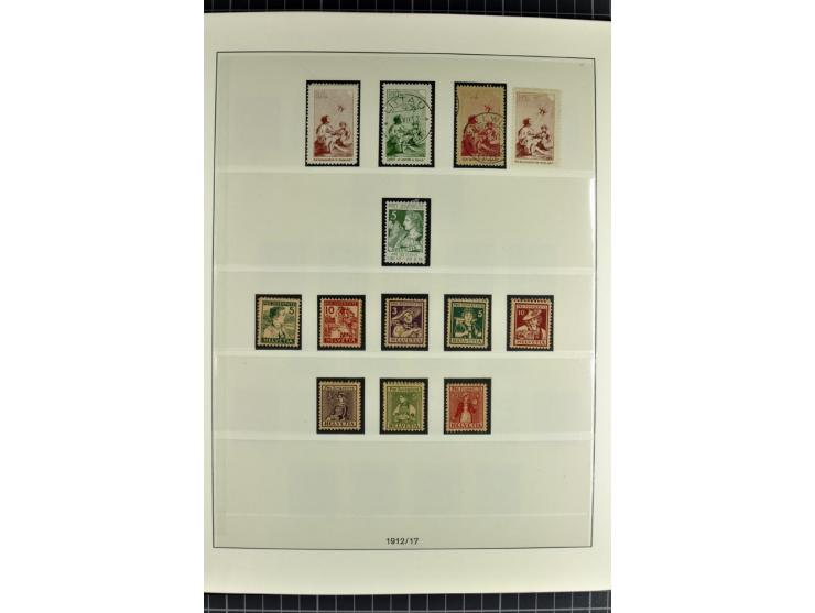 1850/2007, postfrische, ungebrauchte und gestempelte Sammlung mit allen Blocks, PAX, Dienst, Ämtern etc., oft in beiden Erhal