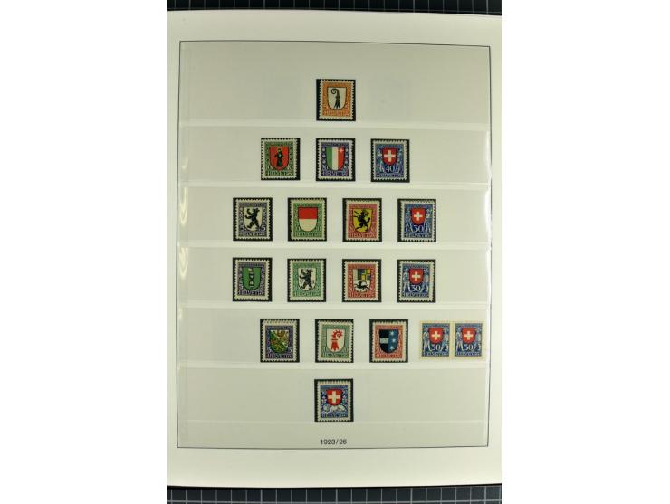 1850/2007, postfrische, ungebrauchte und gestempelte Sammlung mit allen Blocks, PAX, Dienst, Ämtern etc., oft in beiden Erhal