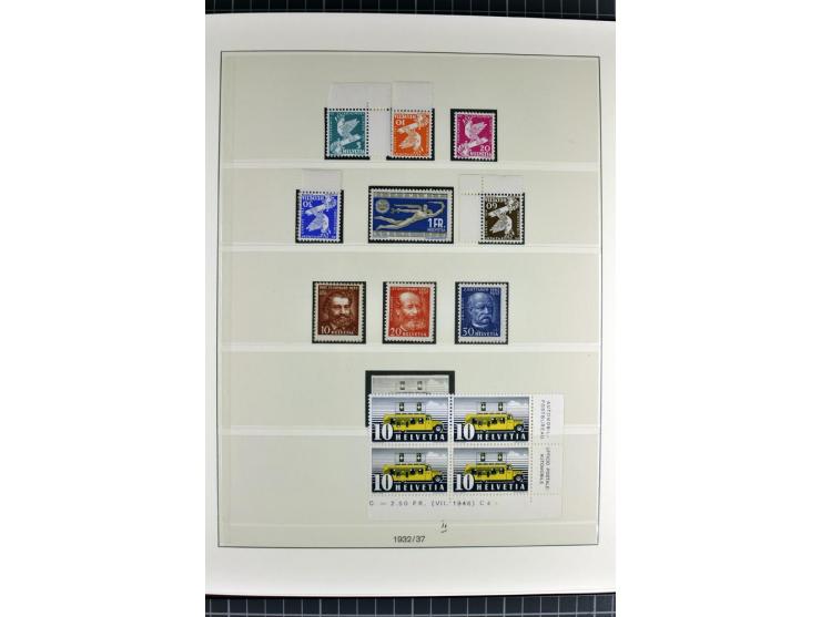 1850/2007, postfrische, ungebrauchte und gestempelte Sammlung mit allen Blocks, PAX, Dienst, Ämtern etc., oft in beiden Erhal