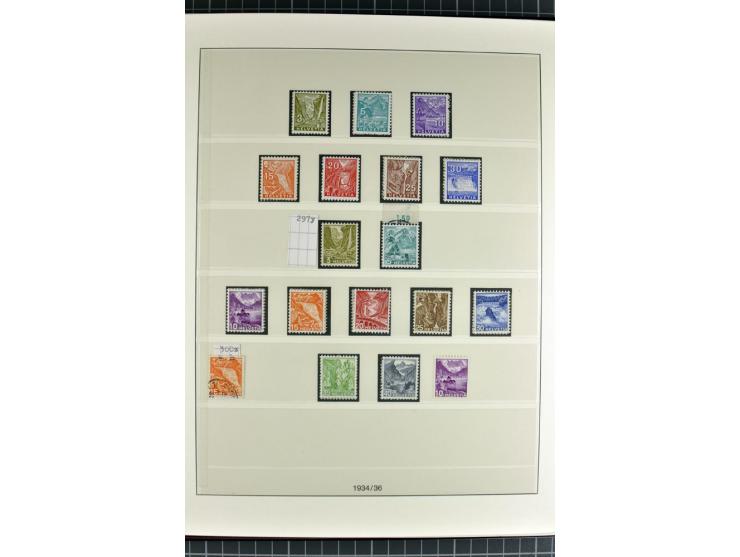 1850/2007, postfrische, ungebrauchte und gestempelte Sammlung mit allen Blocks, PAX, Dienst, Ämtern etc., oft in beiden Erhal