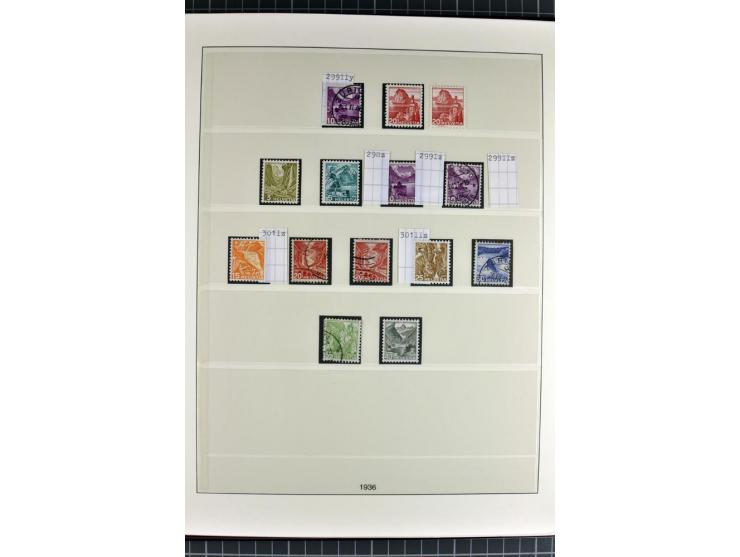 1850/2007, postfrische, ungebrauchte und gestempelte Sammlung mit allen Blocks, PAX, Dienst, Ämtern etc., oft in beiden Erhal