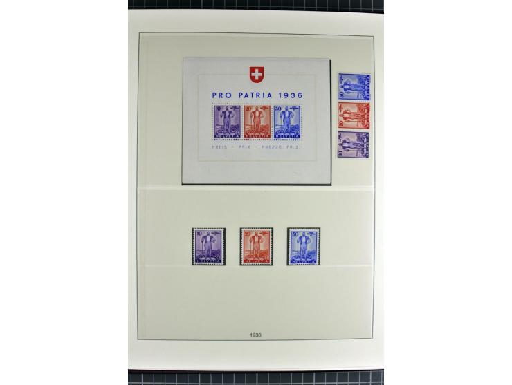 1850/2007, postfrische, ungebrauchte und gestempelte Sammlung mit allen Blocks, PAX, Dienst, Ämtern etc., oft in beiden Erhal