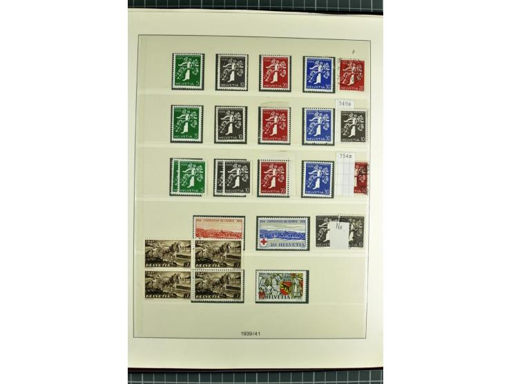 1850/2007, postfrische, ungebrauchte und gestempelte Sammlung mit allen Blocks, PAX, Dienst, Ämtern etc., oft in beiden Erhal