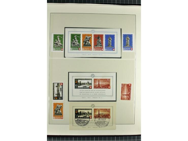 1850/2007, postfrische, ungebrauchte und gestempelte Sammlung mit allen Blocks, PAX, Dienst, Ämtern etc., oft in beiden Erhal