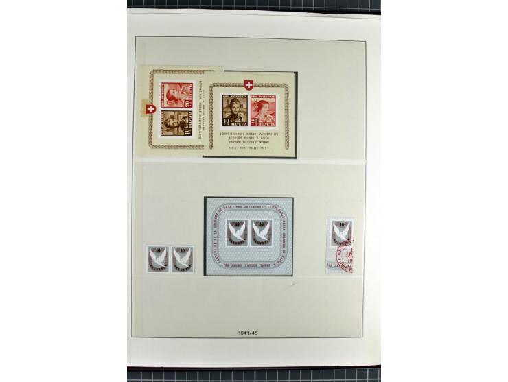 1850/2007, postfrische, ungebrauchte und gestempelte Sammlung mit allen Blocks, PAX, Dienst, Ämtern etc., oft in beiden Erhal