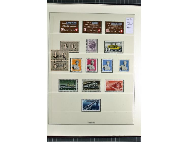 1850/2007, postfrische, ungebrauchte und gestempelte Sammlung mit allen Blocks, PAX, Dienst, Ämtern etc., oft in beiden Erhal