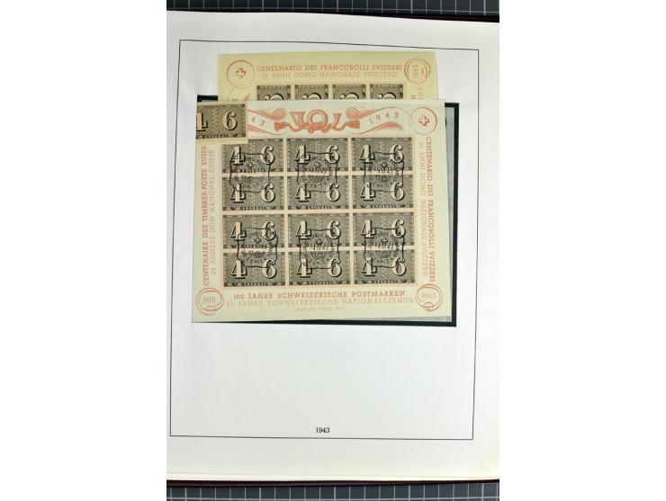 1850/2007, postfrische, ungebrauchte und gestempelte Sammlung mit allen Blocks, PAX, Dienst, Ämtern etc., oft in beiden Erhal