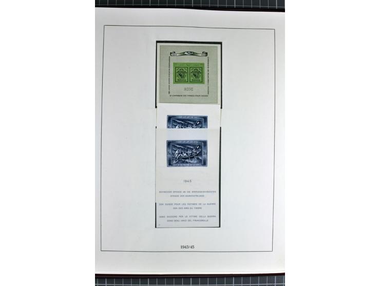 1850/2007, postfrische, ungebrauchte und gestempelte Sammlung mit allen Blocks, PAX, Dienst, Ämtern etc., oft in beiden Erhal