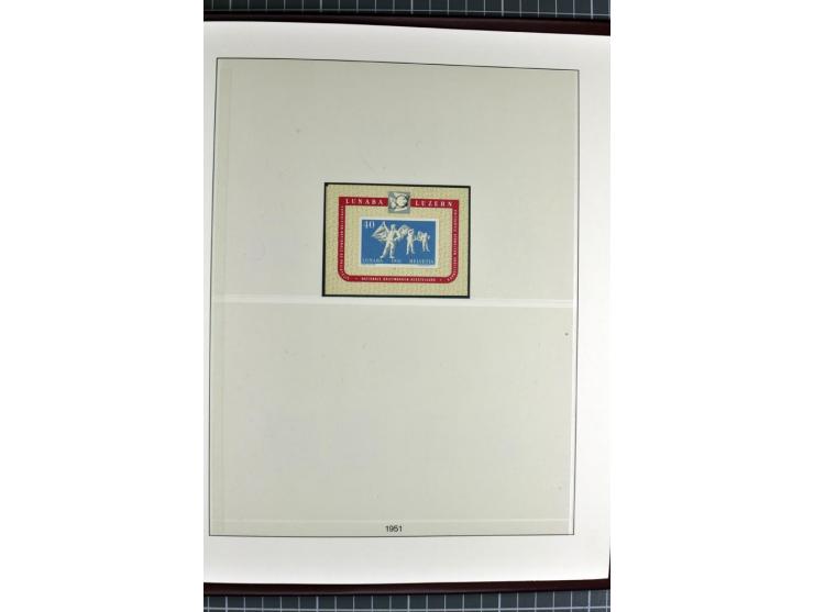 1850/2007, postfrische, ungebrauchte und gestempelte Sammlung mit allen Blocks, PAX, Dienst, Ämtern etc., oft in beiden Erhal
