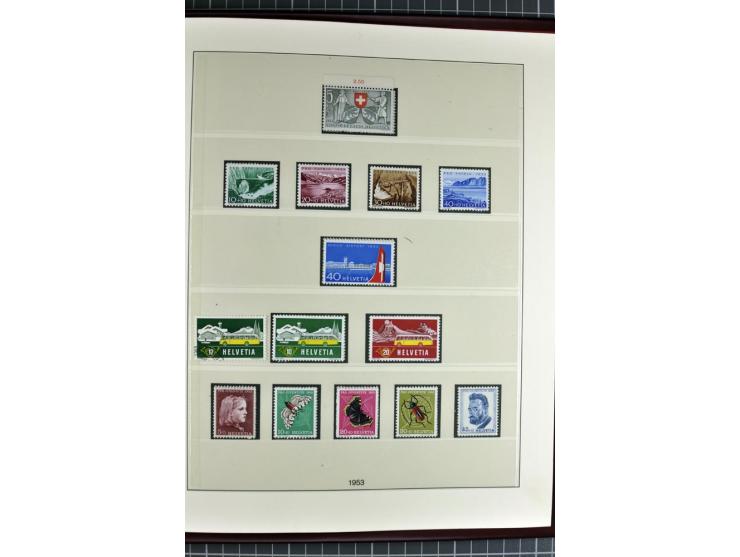 1850/2007, postfrische, ungebrauchte und gestempelte Sammlung mit allen Blocks, PAX, Dienst, Ämtern etc., oft in beiden Erhal