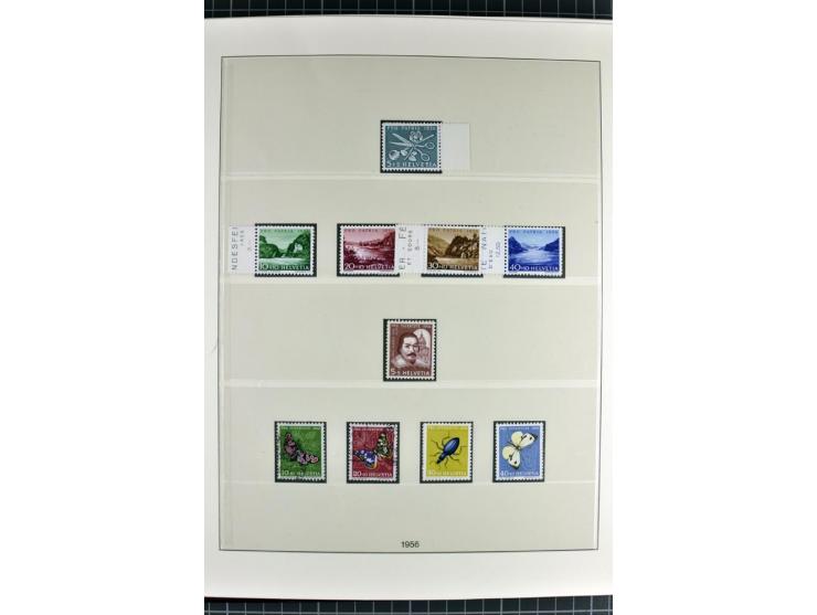 1850/2007, postfrische, ungebrauchte und gestempelte Sammlung mit allen Blocks, PAX, Dienst, Ämtern etc., oft in beiden Erhal