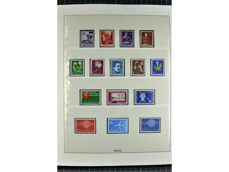 1850/2007, postfrische, ungebrauchte und gestempelte Sammlung mit allen Blocks, PAX, Dienst, Ämtern etc., oft in beiden Erhal