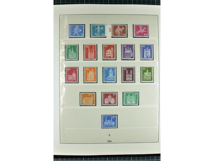 1850/2007, postfrische, ungebrauchte und gestempelte Sammlung mit allen Blocks, PAX, Dienst, Ämtern etc., oft in beiden Erhal