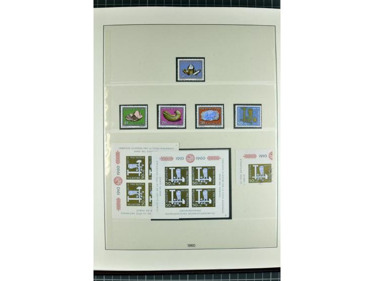 1850/2007, postfrische, ungebrauchte und gestempelte Sammlung mit allen Blocks, PAX, Dienst, Ämtern etc., oft in beiden Erhal