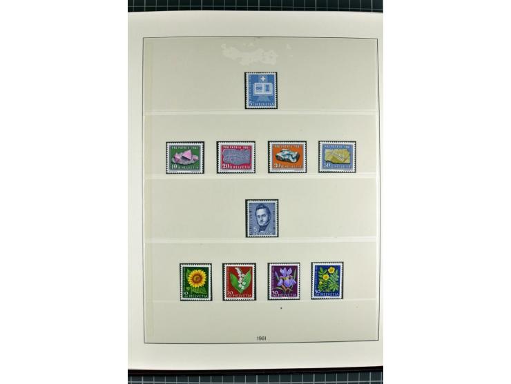 1850/2007, postfrische, ungebrauchte und gestempelte Sammlung mit allen Blocks, PAX, Dienst, Ämtern etc., oft in beiden Erhal