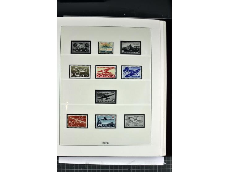 1854/1986, postfrische, ungebrauchte und gestempelte Sammlung in 3 Lindner-T-Alben