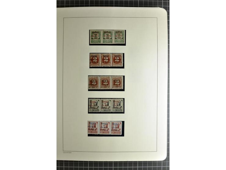 1866/1945, interessante 6bändige Sammlung mit vielen Lokalausgaben, dabei sehr viele Briefe mit viel Zensurpost, außerdem Blo