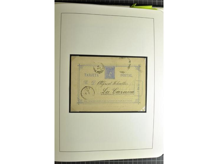 1866/1945, interessante 6bändige Sammlung mit vielen Lokalausgaben, dabei sehr viele Briefe mit viel Zensurpost, außerdem Blo
